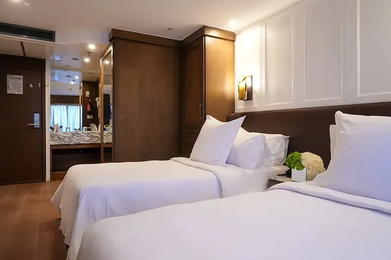 Cabin aboard the MS Nile Premium Nile Cruise Nile cruise